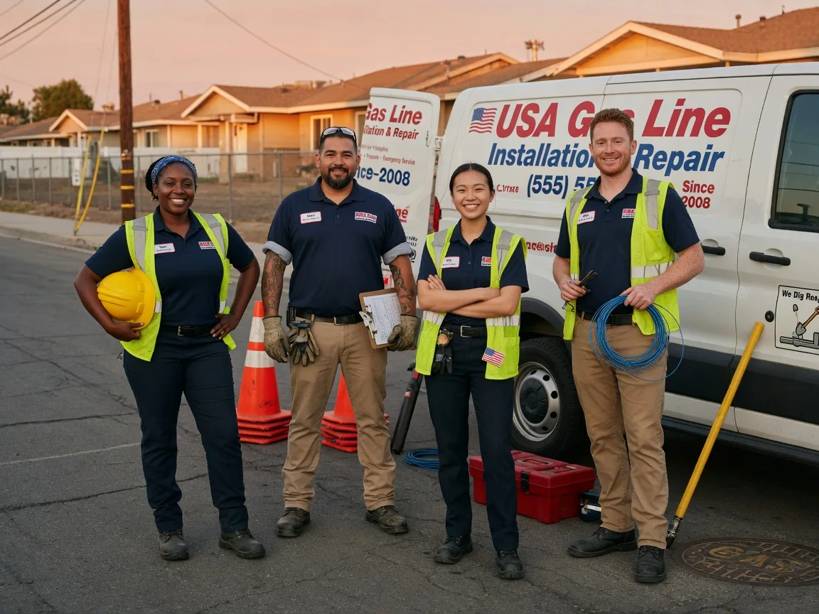 Gas Line Installation company in Potomac, IL
